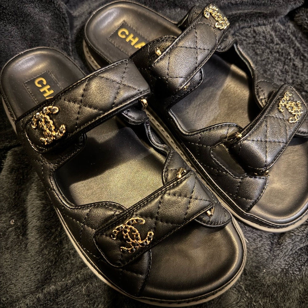 Dad Sandals - black